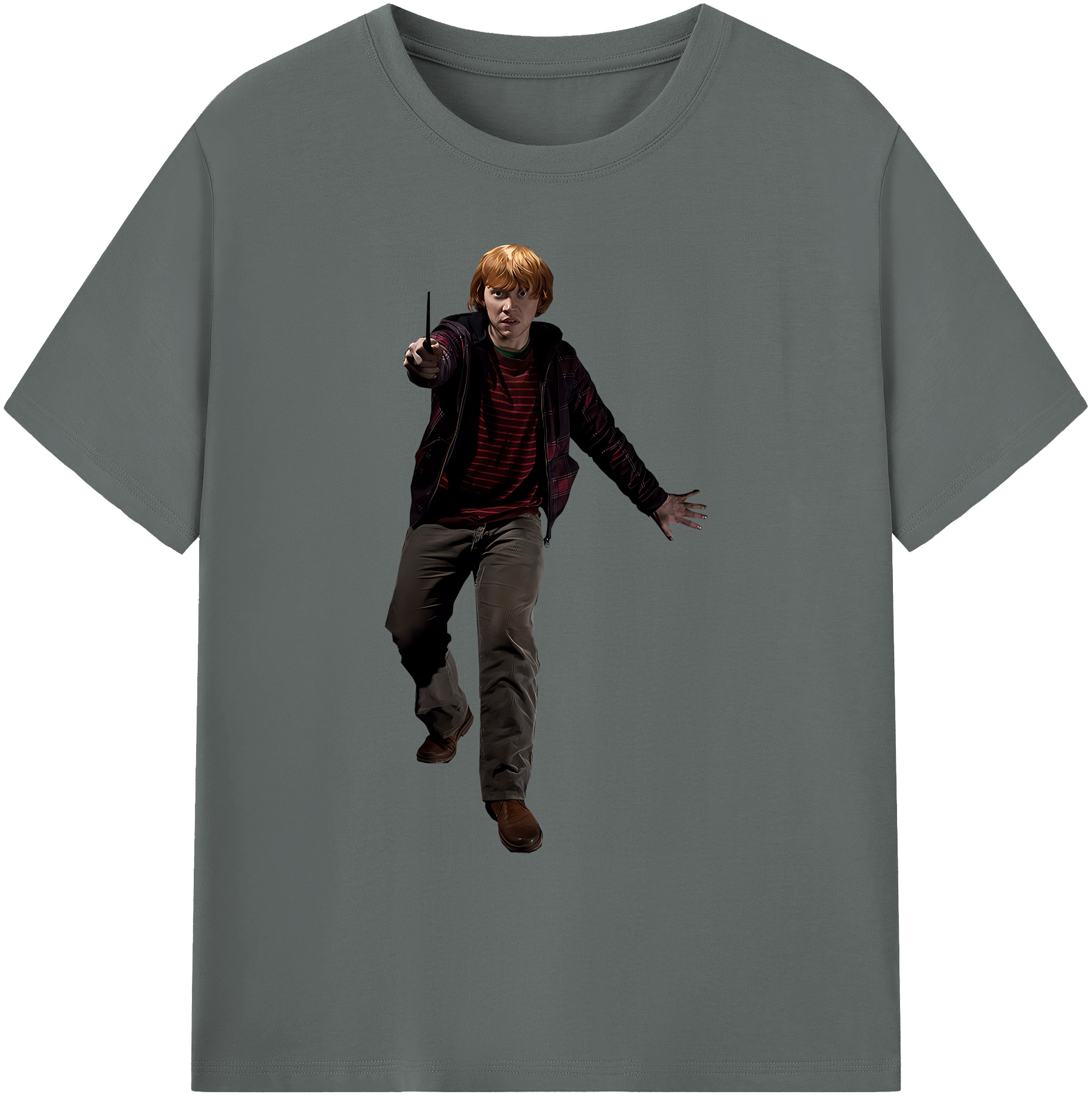 （画像用） Harry Potter ハリー・ポッターシリーズ 綿100％ メンズ半袖Tシャツ｜肌触りやわらか＆通気性